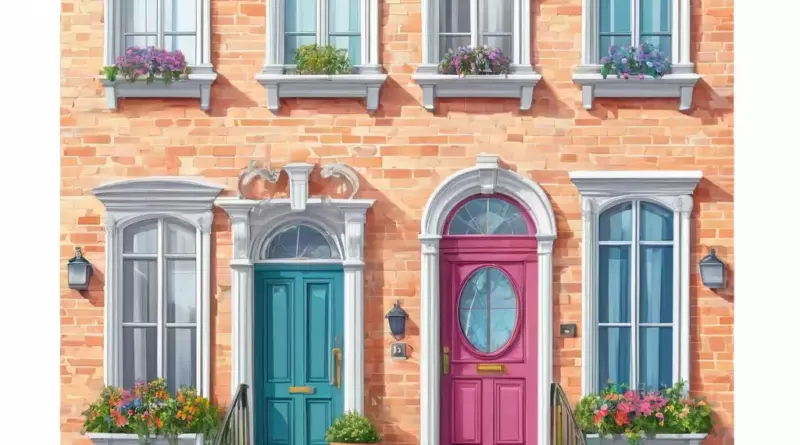 Какие цветовые решения окон и дверей популярны в 2024 году